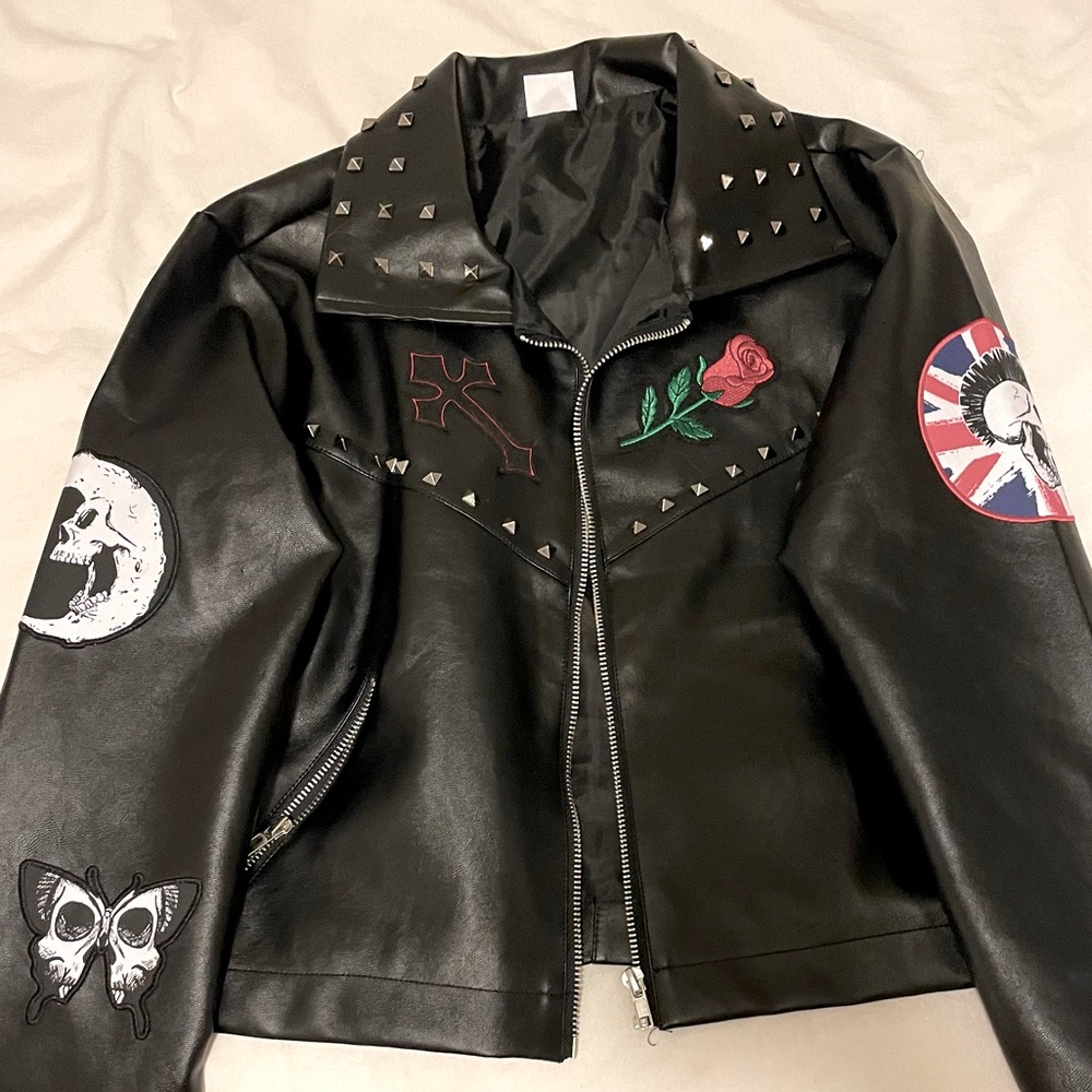 Leather jacket